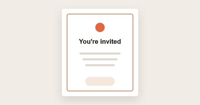 Invitations & certificates